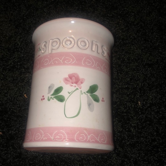 Terra Cotta, spoons, crock. The pottery Dalton, PA. - Picture 1 of 5